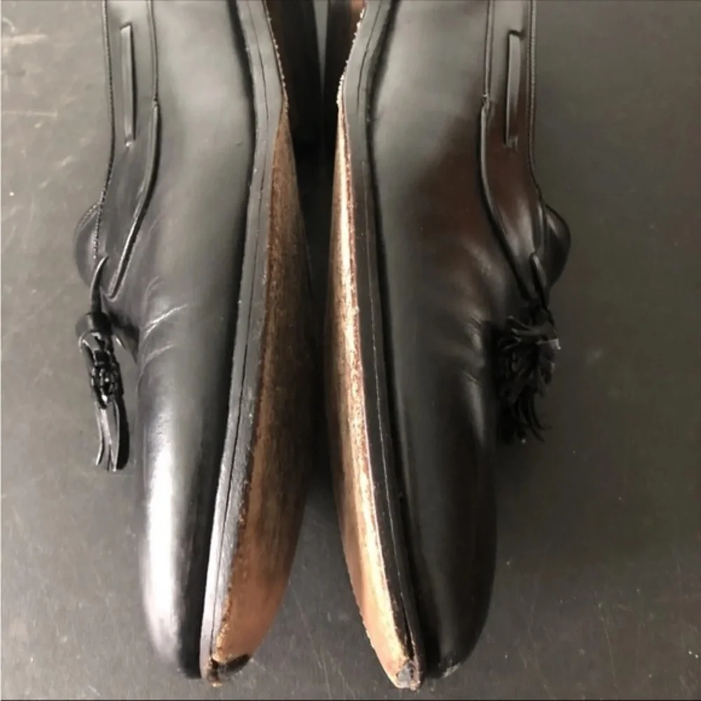 ALLEN EDMONDS WINDHAM MENS Black‎ DRESS LOAFERS Sz 10 B MADE IN USA